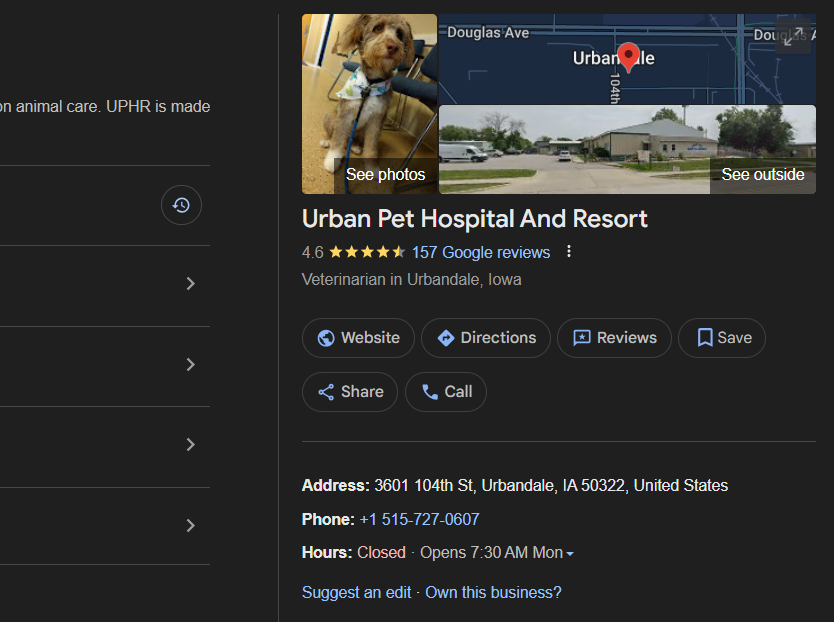 optimize for local google search